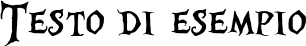Image preview of font Alice in Wonderland