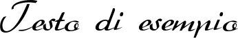 Image preview of font Arabella