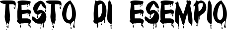 Image preview of font Bloody