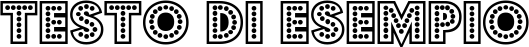 Image preview of font Budmo