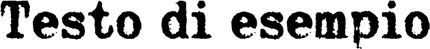 Image preview of font Byron Mark I