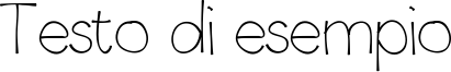 Image preview of font Claphappy Light