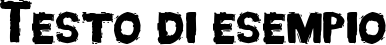Image preview of font Dead Font Walking