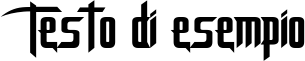 Image preview of font DragonForce