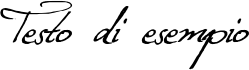 Image preview of font Excellentia in Excelsis