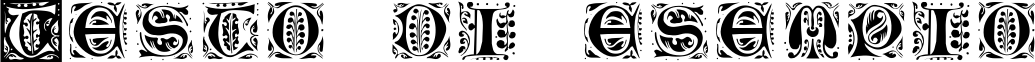 Image preview of font Gothic Leaf
