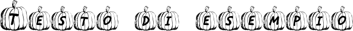 Image preview of font Jack O