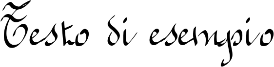 Image preview of font Jeannete