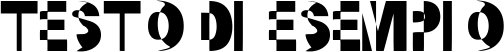 Image preview of font Kandinsky