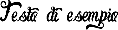 Image preview of font Lafayet Scripts