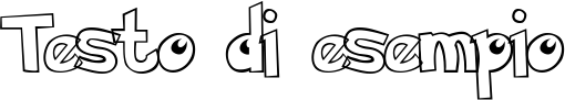 Image preview of font Pokémon Hollow