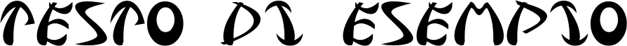 Image preview of font Samurai