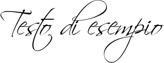 Image preview of font Scriptina