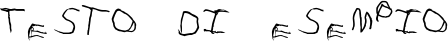 Image preview of font Tommy's First Alphabet