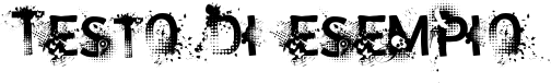 Image preview of font Trashco