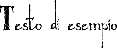 Image preview of font Zombified