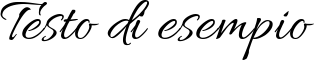 Image preview of font Allura
