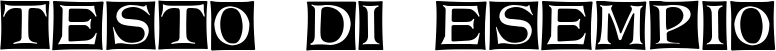 Image preview of font Alte Caps