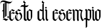 Image preview of font Andalusia
