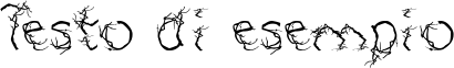 Image preview of font AUTUMN