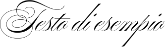 Image preview of font Ballet