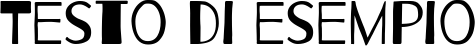 Image preview of font Barrio