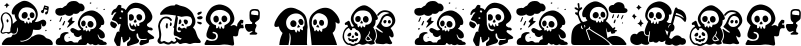 Image preview of font Blackhunter