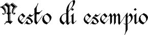 Image preview of font Blackstone_Hand