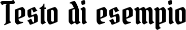 Image preview of font Bokor