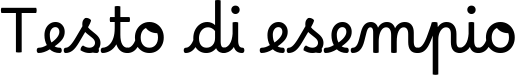 Image preview of font Borel