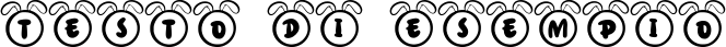 Image preview of font Bunny