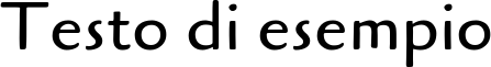 Image preview of font Cagliostro