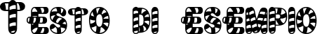 Image preview of font CandyTime