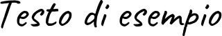 Image preview of font Caveat