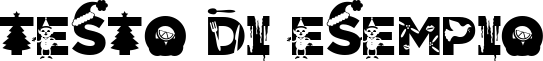Image preview of font ChristmabetRegular