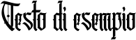 Image preview of font Cydonia