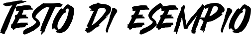 Image preview of font Dark Distance