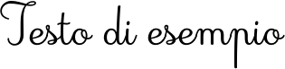Image preview of font Deuxieme Rang