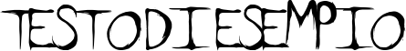 Image preview of font DirtyFeature