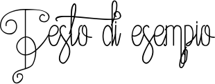Image preview of font Fantasia Monoline