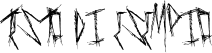 Image preview of font FreakyManor