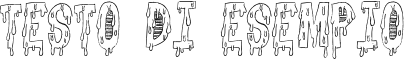 Image preview of font Goodnight Freak