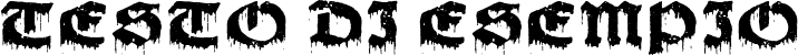 Image preview of font Gore Regular