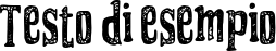 Image preview of font Grooving Textured
