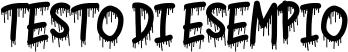 Image preview of font Halloween