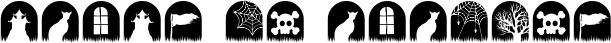 Image preview of font Halloween Vibes