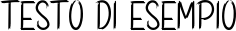 Image preview of font Hellowen Secret