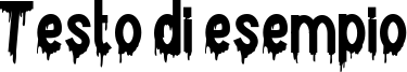 Image preview of font Holy Blood
