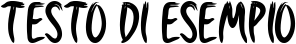 Image preview of font Horror Hustle