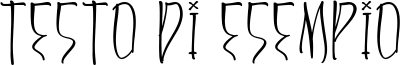 Image preview of font Hysteria Witcher